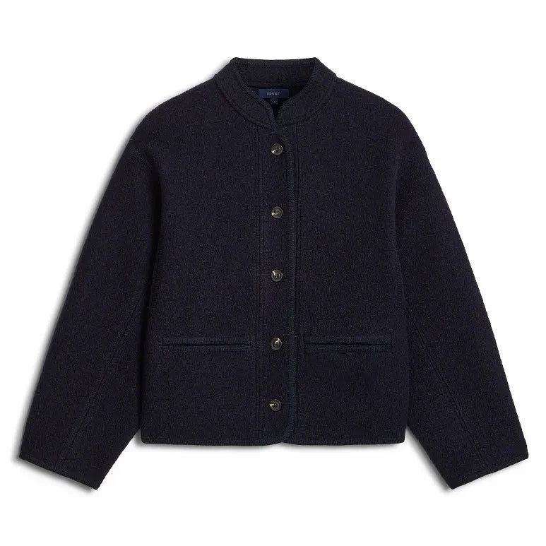 Soeur - Chaqueta Olympe de pura lana | Azul marino