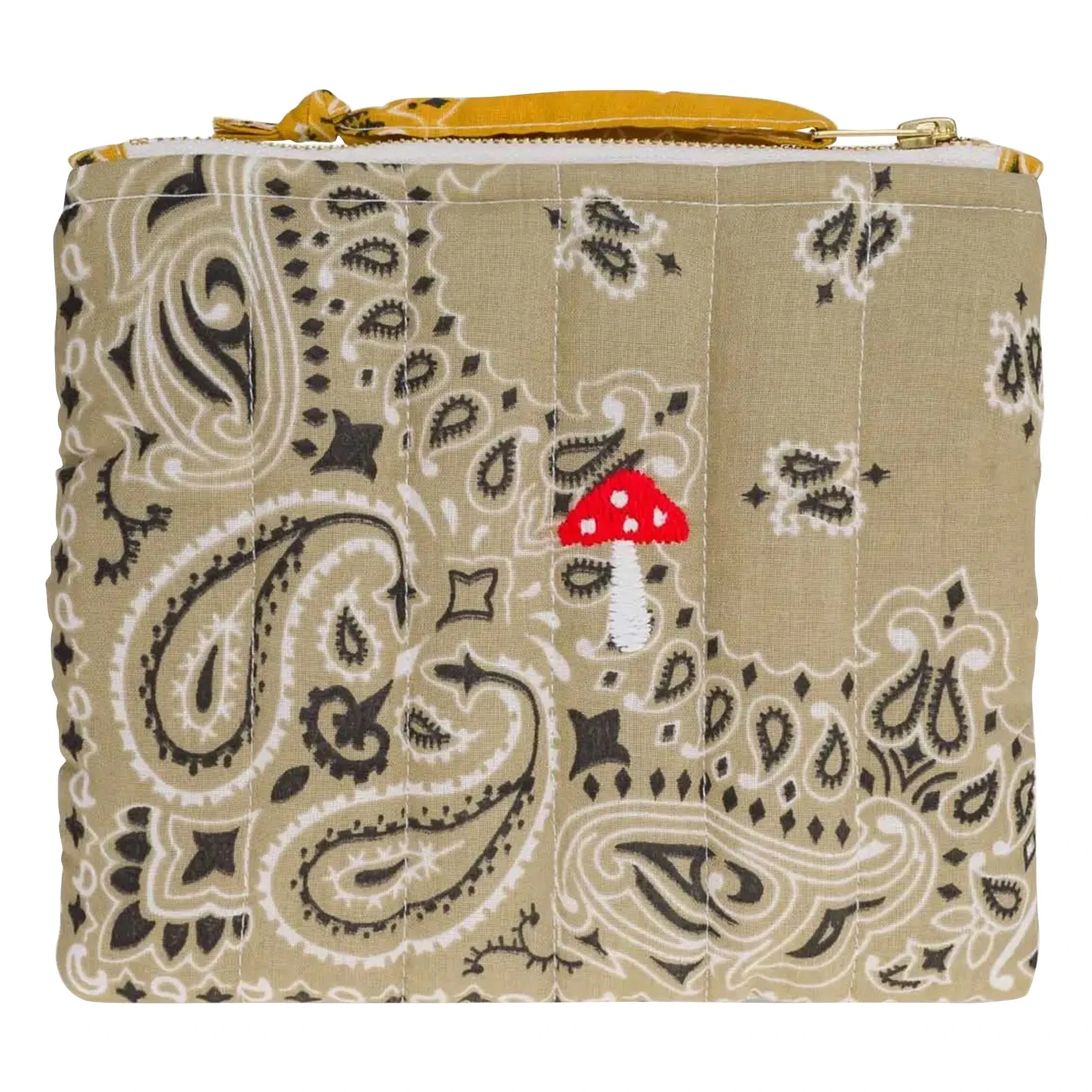 Call it by your name - Funda de corcho con mini cremallera | Beige
