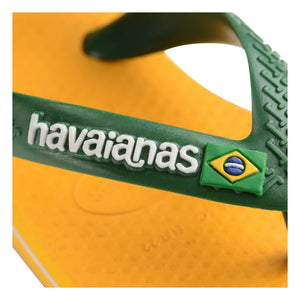 Havaianas - Chanclas Baby Brasil Logo | Amarillo
