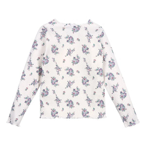 the new society - Camiseta Floral ribana | Beige