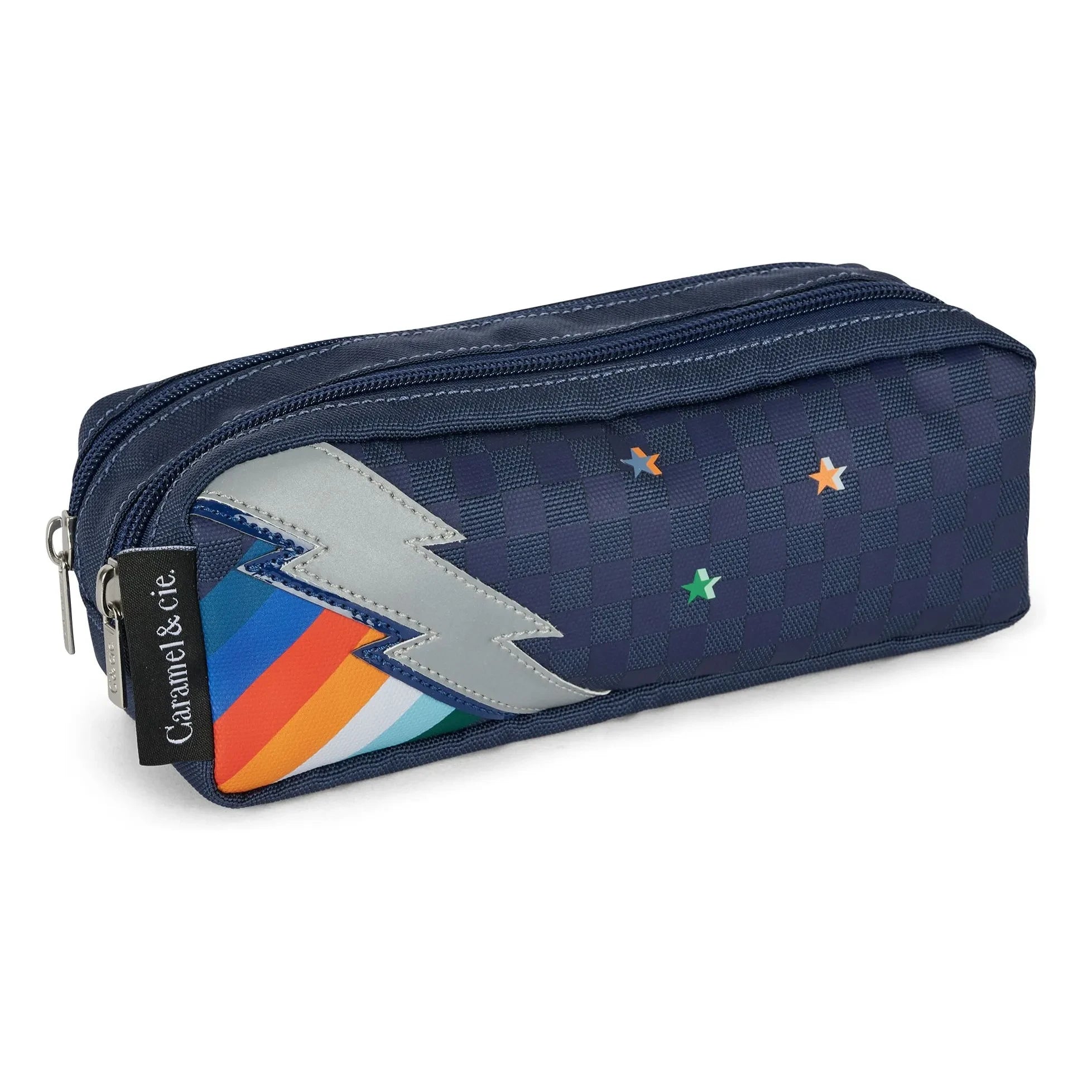 Caramel & Cie - Funda Lightning Bicolor | Azul marino
