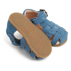 Lazare - Sandalias de ante Ernest | Azul vaquero