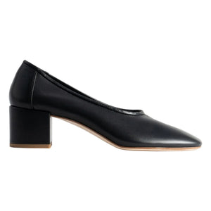 BY FAR - Bailarinas de piel Prudence 45 | Negro