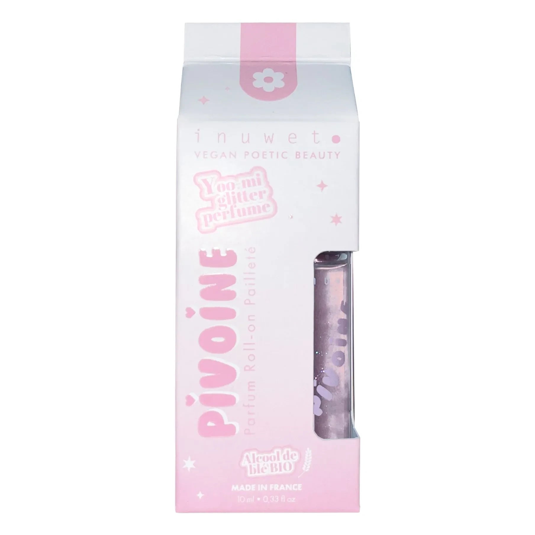 Inuwet - Perfume Roll-On Brillante Rosa Polvo - 10ml
