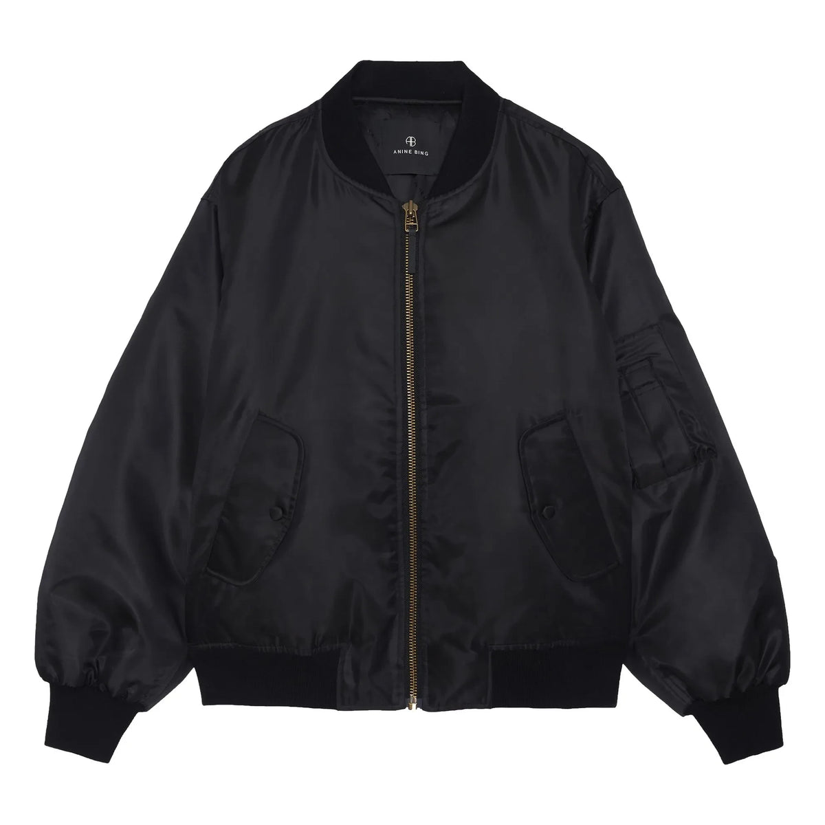 Anine Bing - Bomber Leon | Negro