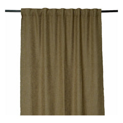 Haomy - Cortina de lino gruesa | Oro