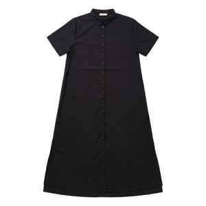 Hod - Vestido de algodón Tampa | Negro