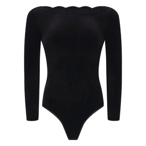 Flair - Vücut Katy Velours | Negro