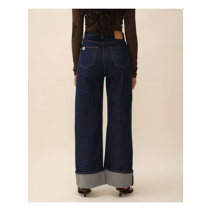 Nitah - Vaqueros de algodón orgánico Marwa | Denim crudo