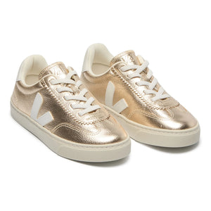 Veja - Zapatillas O.T. Deri Volley, con cordones elásticos | Dorado