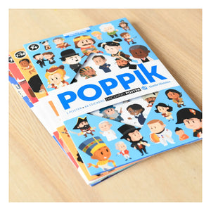 Poppik - Póster de Pegatinas Personas Famosas