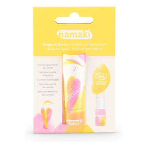 Namaki - Bálsamo labial de vainilla | Amarillo