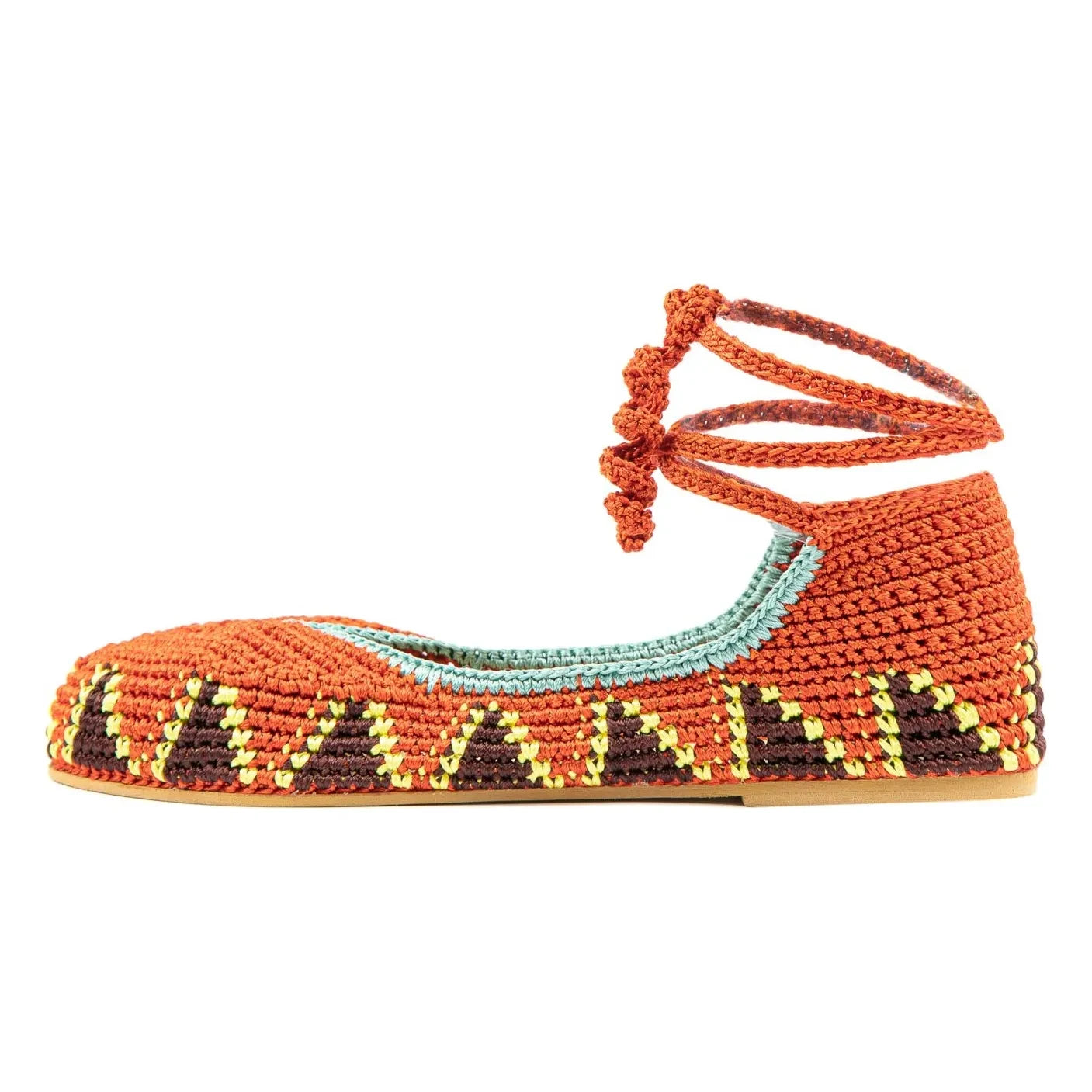 Kashura - Bailarinas Altas Naranja Langosta | Naranja