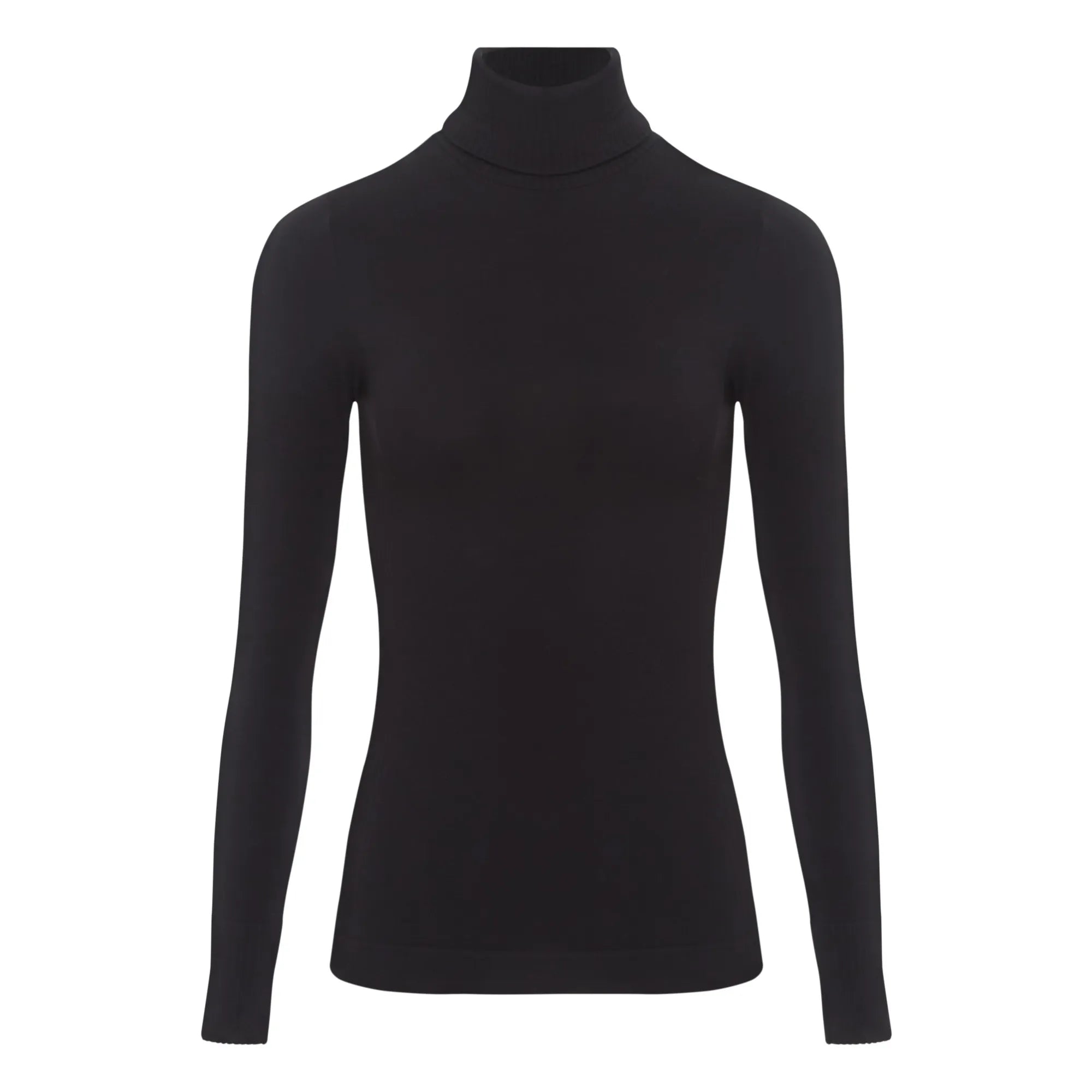 Fusalp - Alisier Cuello Alto de Cachemira | Negro