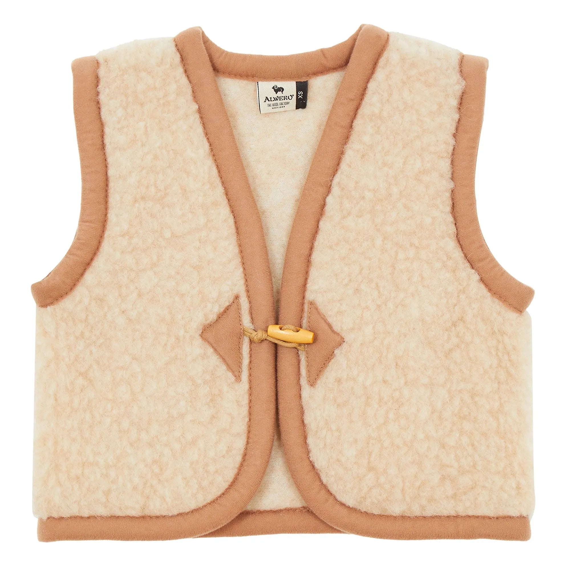Alwero - Chaleco sin mangas Alpen Baby | Beige