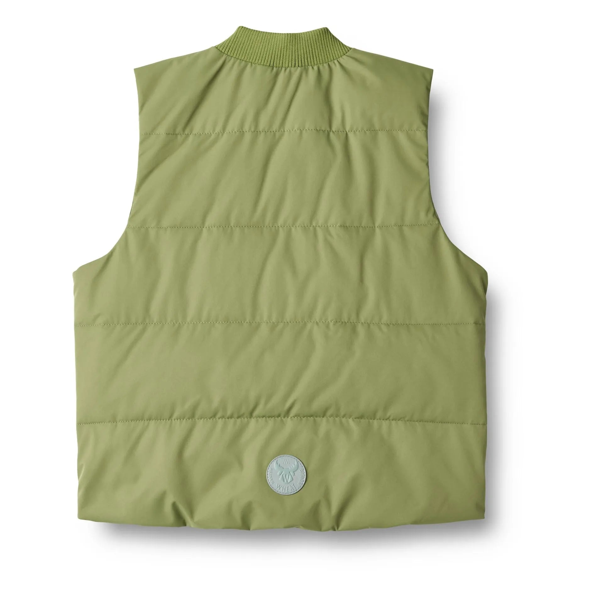 Wheat - Andre Chaleco acolchado sin mangas con fibras recicladas | Verde