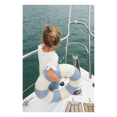 Petites Pommes - Anna Donut Hinchable | Azul Claro