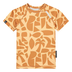 Beach & Bandits - Camiseta de playa anti-UV Fibras Recicladas | Naranja