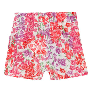 Tartine et Chocolat - Pantalones cortos Liberty de color rosa caramelo
