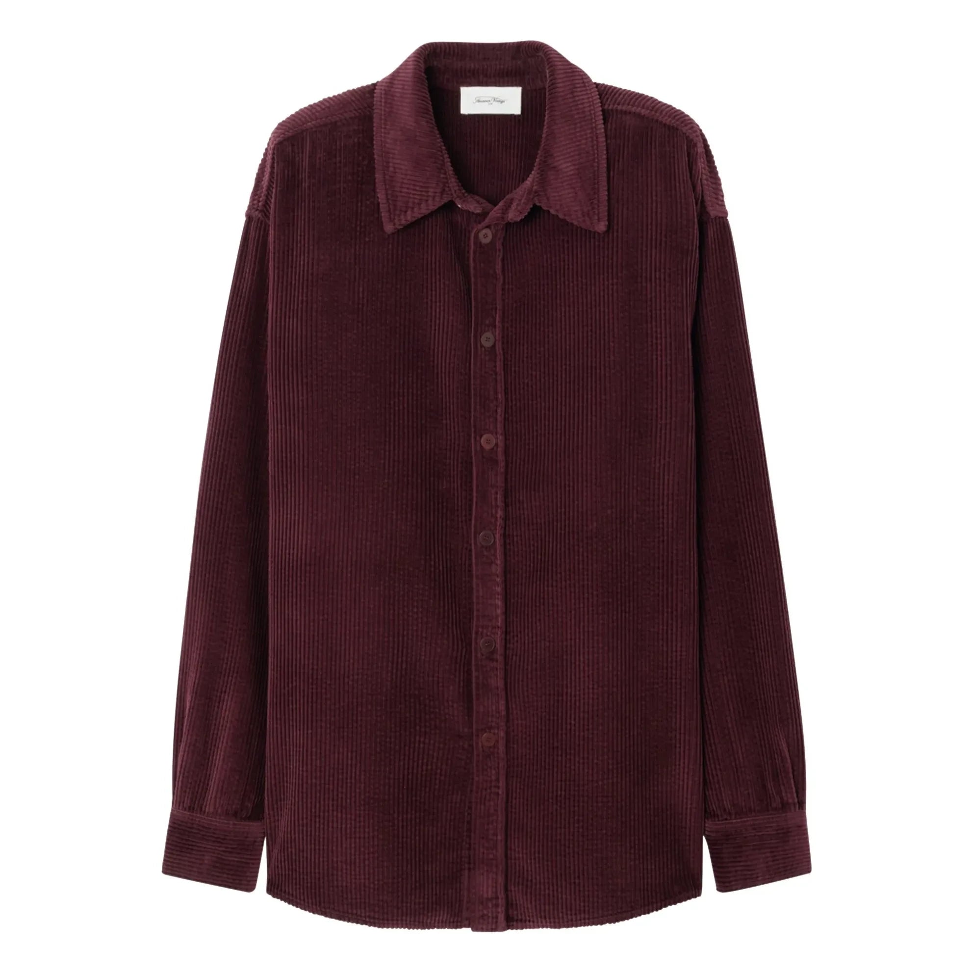 American Vintage - Camisa de Pana Padow | Burdeos