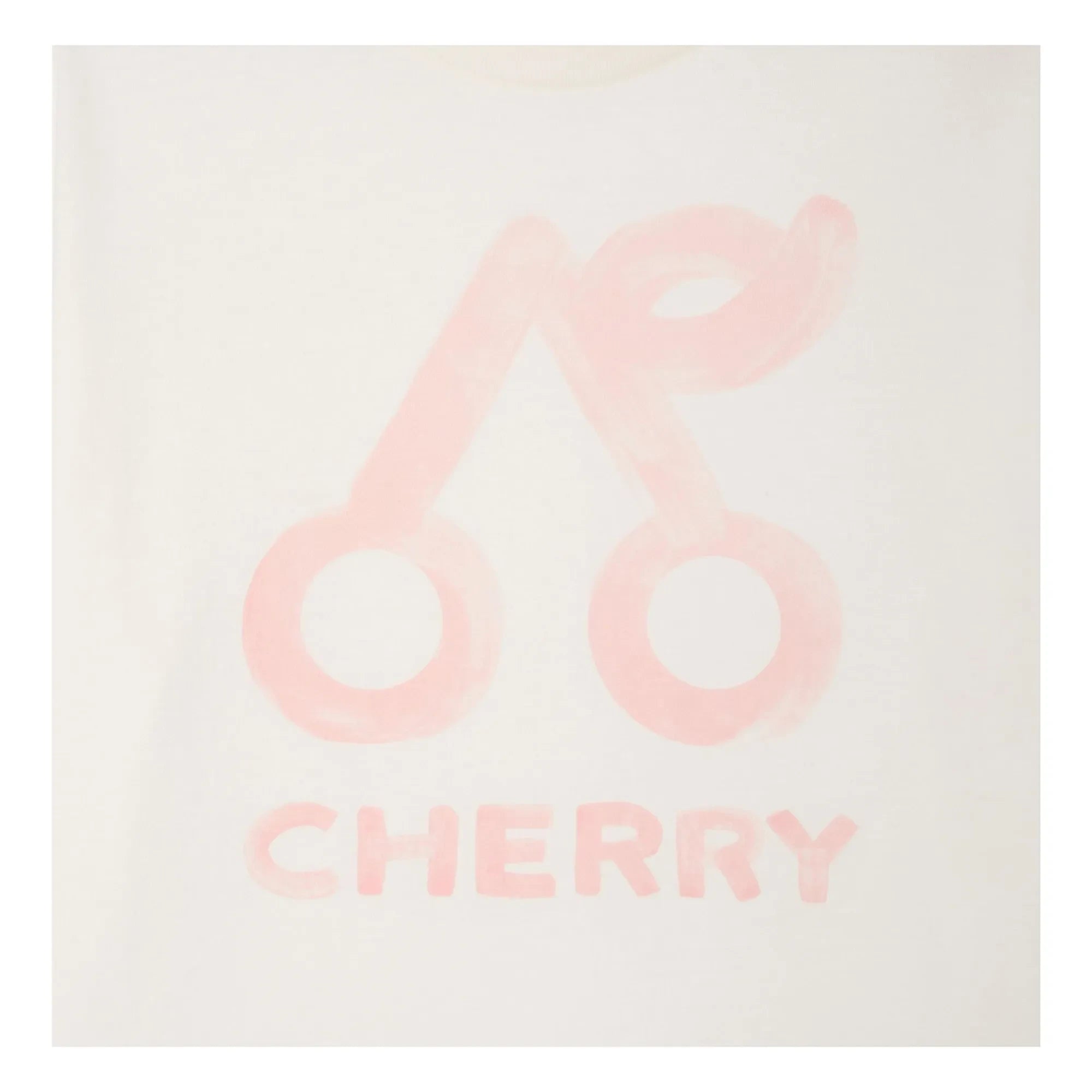 Bonpoint - Camiseta de algodón orgánico Lele Cherry | Crema