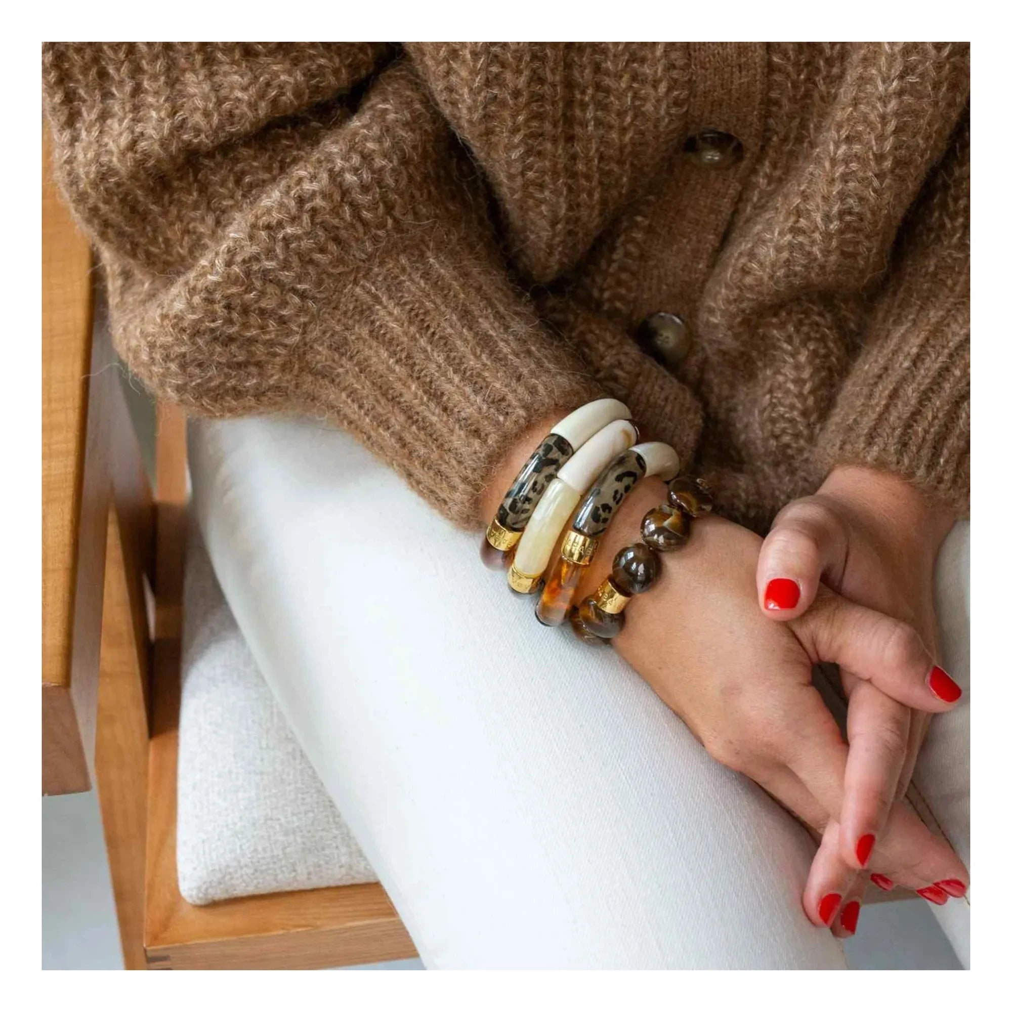 Parabaya - Pulsera de avellanas Bombom Feli | Hazel