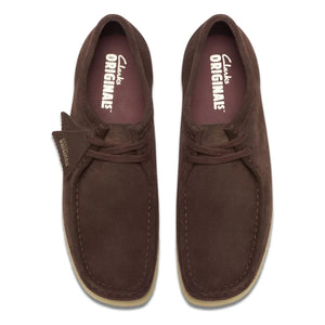 Clarks - Zapatillas Wallabee | Marrón oscuro