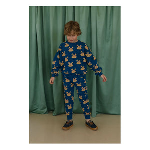 We Are Kids - Pantalón de chándal de algodón orgánico Charles Lapin | Azul
