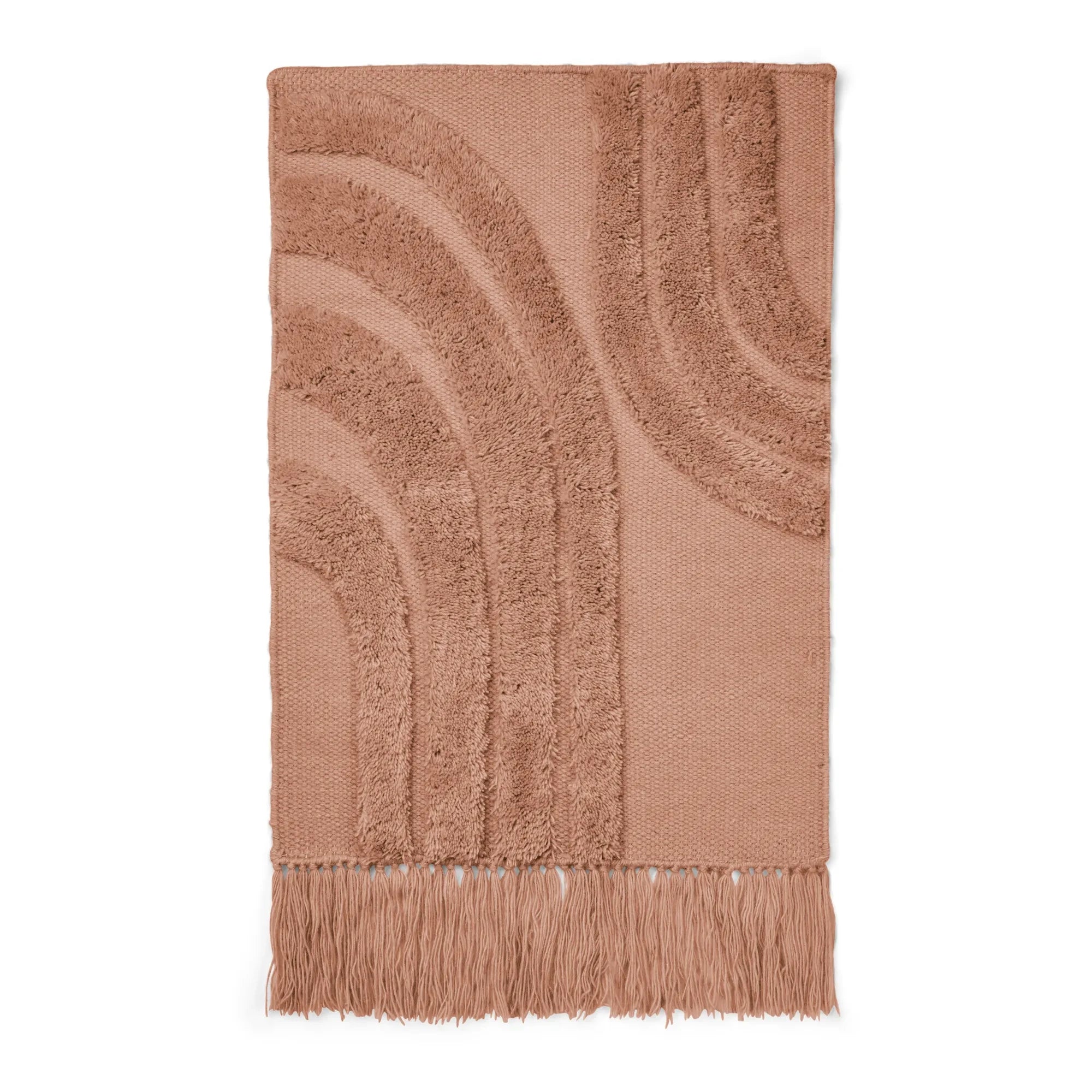 Liewood - Tapiz de pared de lana y algodón Valencia | Rosa