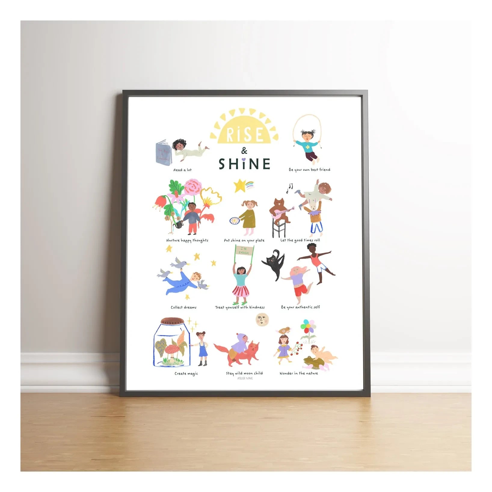 Atelier Mave - Póster Rise & Shine