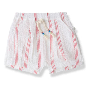 1+ in the family - Pantalones cortos bermudas de rayas | Blush