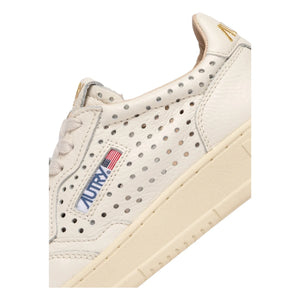 Autry - Zapatillas bajas Medalist de piel perforada | Crema