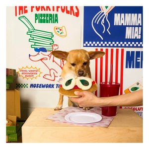 The Furry Folks - Juguete rascador de pizza