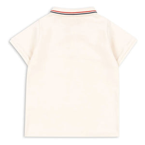 Konges Sløjd - Polo de algodón orgánico Florian | Blanco