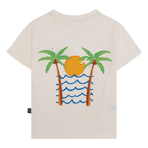 Camiseta estampada Pepita & Me - Isla Bonita | Blanca