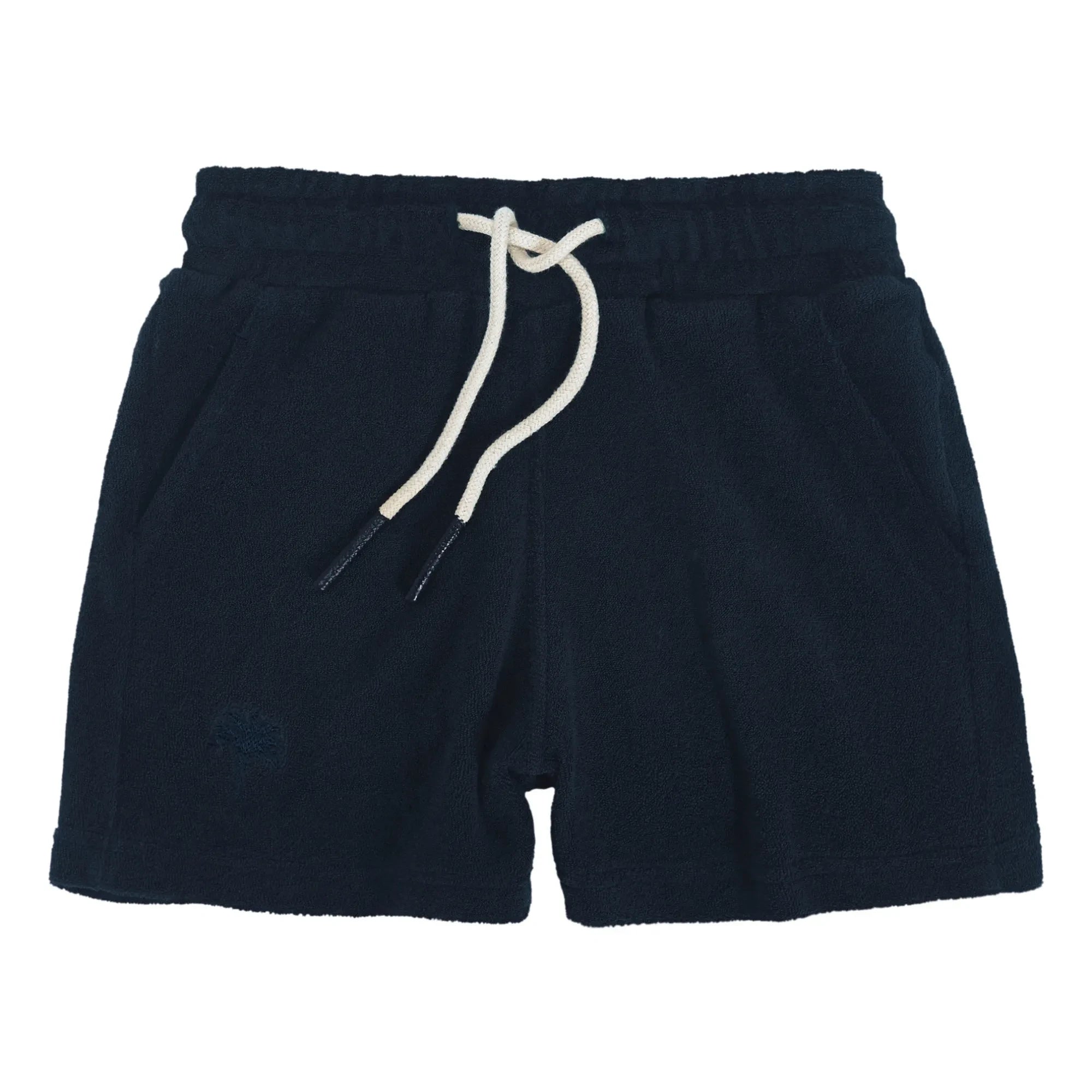 OAS - Shorts de felpa azul marino