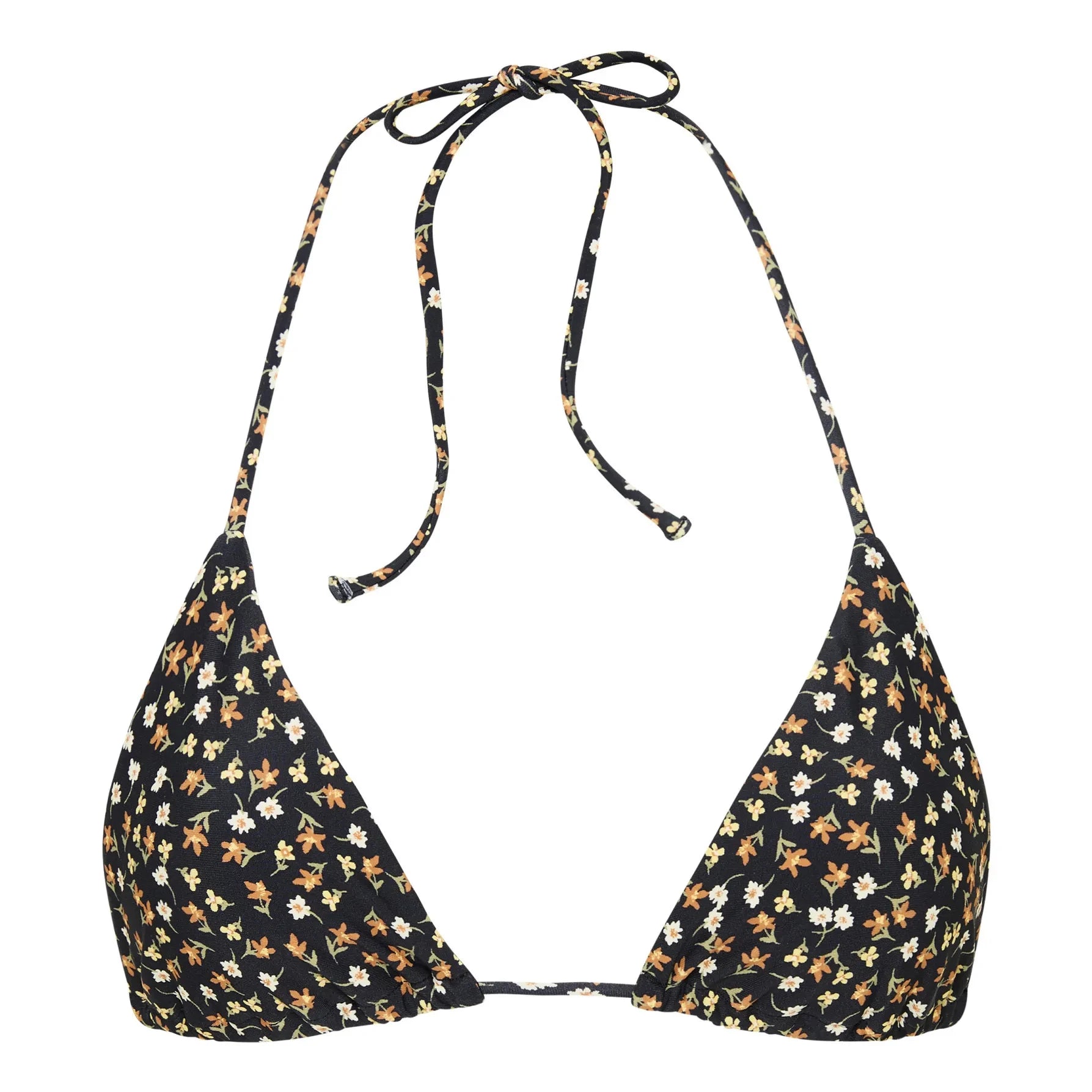Matteau - Top de bikini triangular de tiras | Naranja