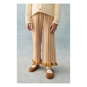 Louise Misha - Salia Çizgili File Pantolon | Karamel