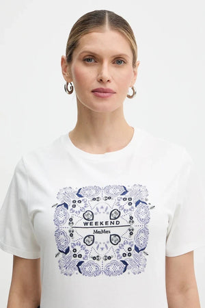 Camiseta de algodón Weekend Max Mara WEST