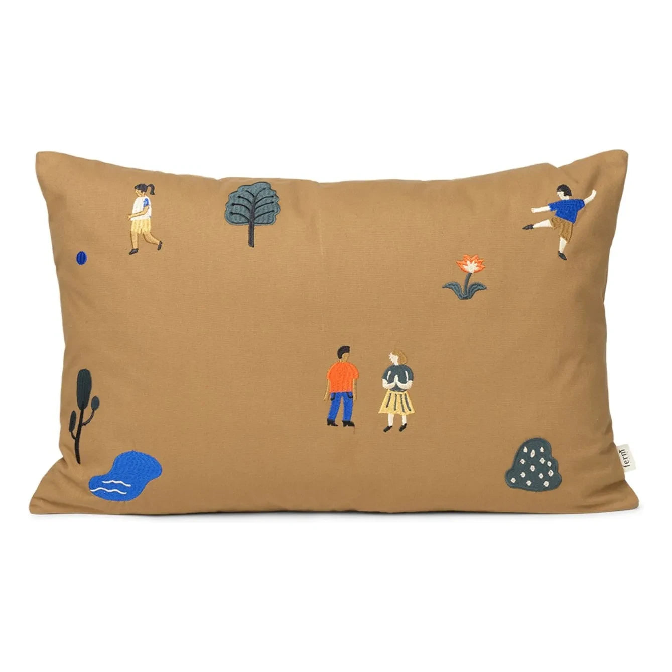 Ferm Living Kids - Cojín The Park | Caramelo