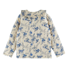 Emile et Ida - Chaqueta guateada con estampado floral | Crudo