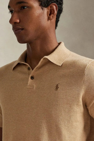 Suelto de Algodón de Manga Corta para Hombre Polo Ralph Lauren