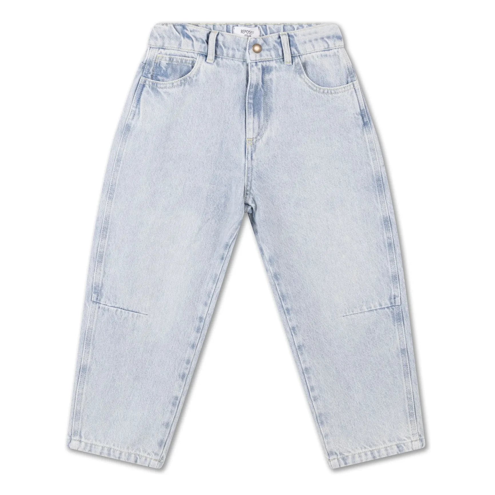 Repose AMS - Jeans barrel de algodón orgánico | Azul claro