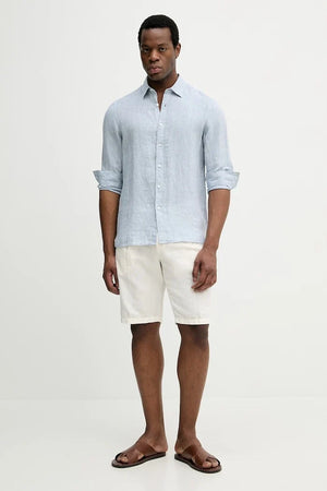 Camisa de lino Michael Kors para hombre