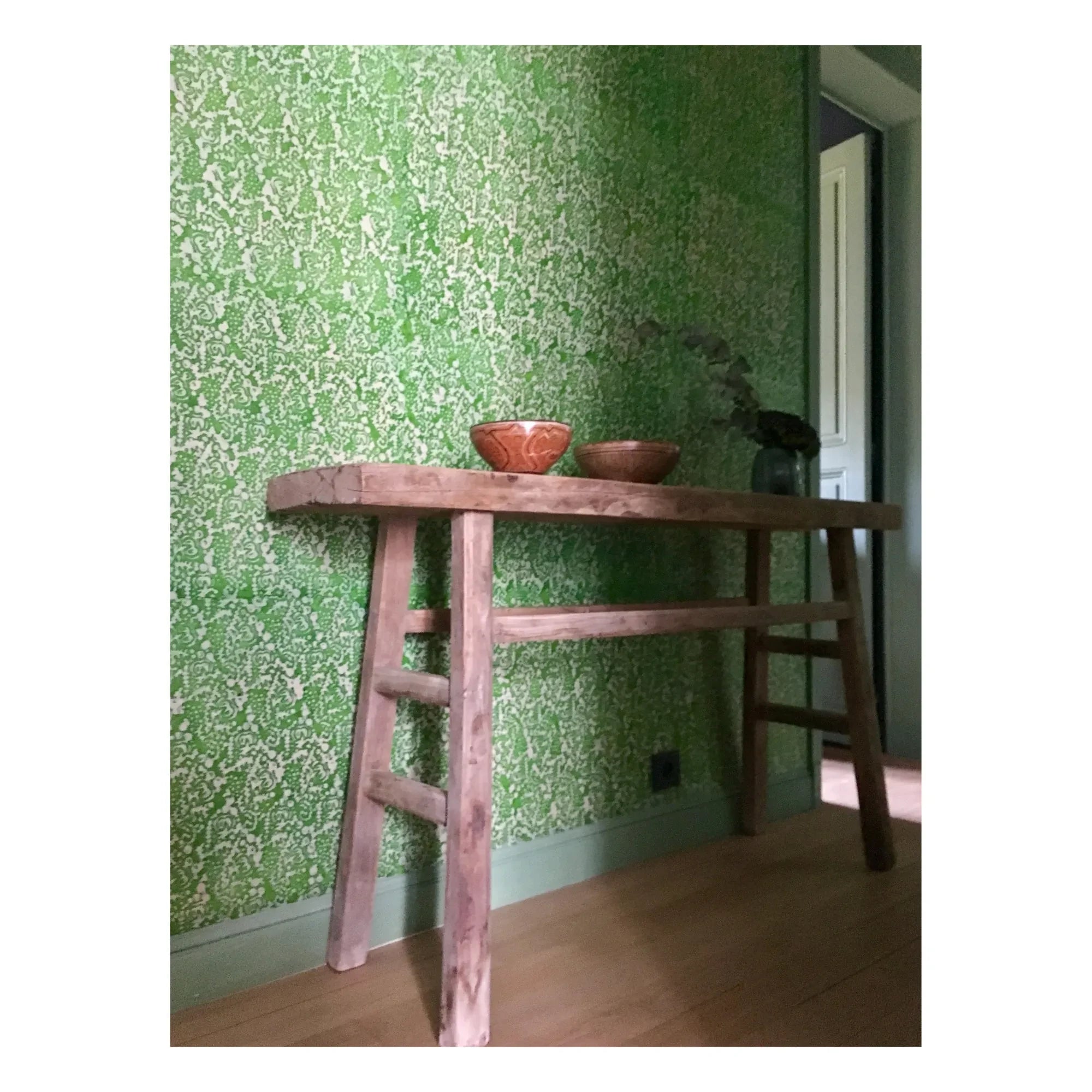 Le Monde Sauvage - Papel pintado Mint Liberty - Set de 12 láminas | Verde Menta