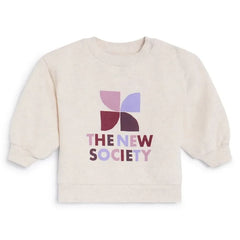 La nueva sociedad - Sudadera con logo de TNS Baby | Gri