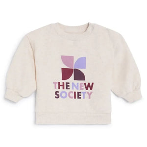 La nueva sociedad - Sudadera con logo de TNS Baby | Gri