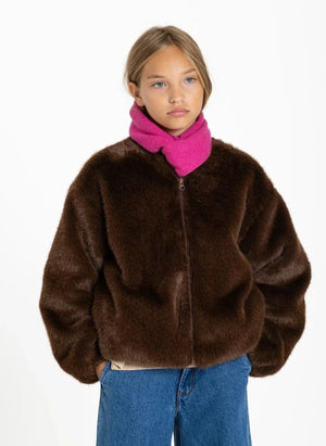 Smallable Kid - Bufanda de lana Ninon | Fucsia