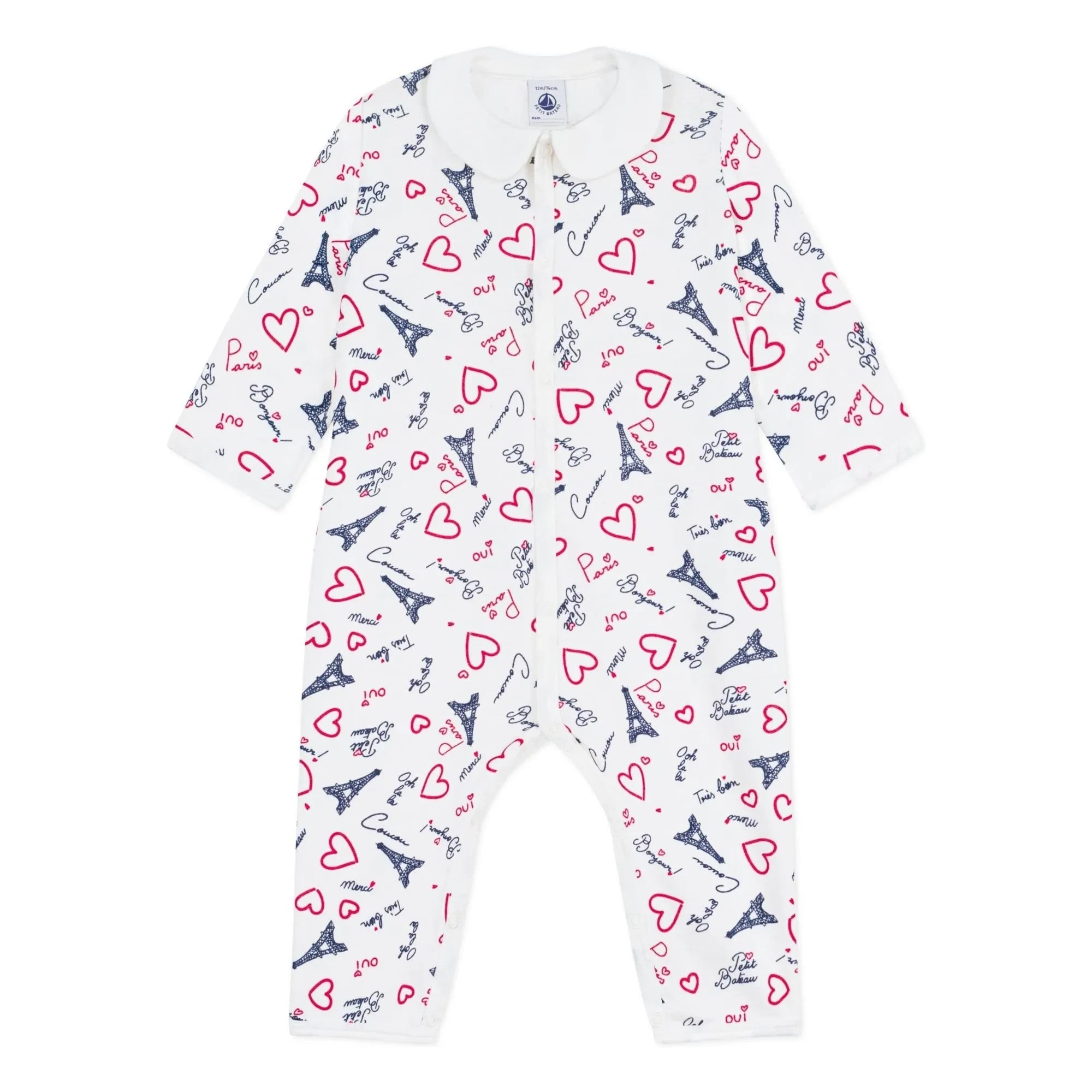 Petit Bateau - Pijama Dors Bien Paris | Blanco
