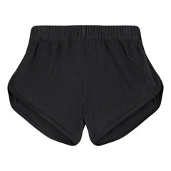 We Are Kids - Juju Shorts de toalla de algodón orgánico | Negro